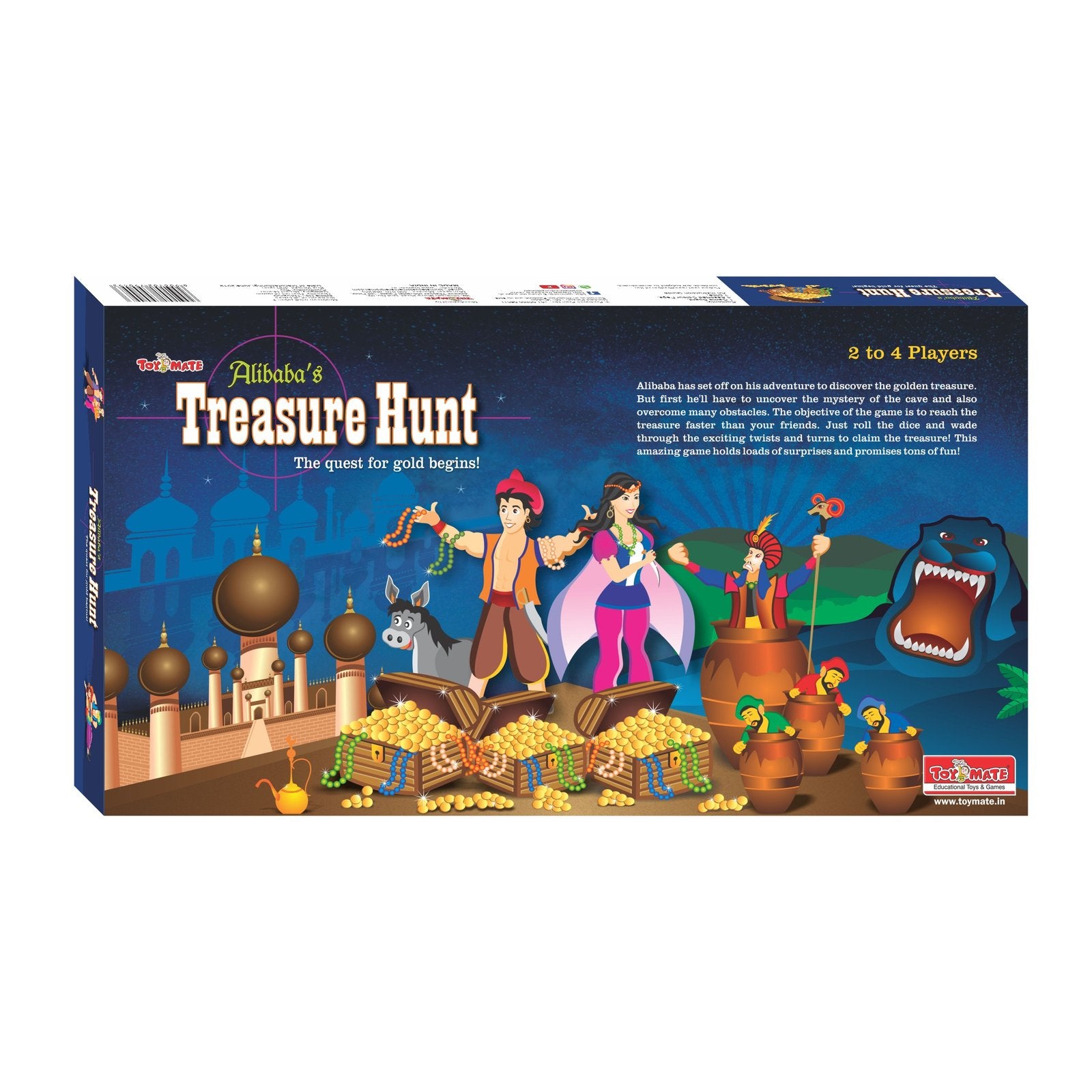 Alibaba's Treasure Hunt – The Ultimate Family Adventure Board Game!