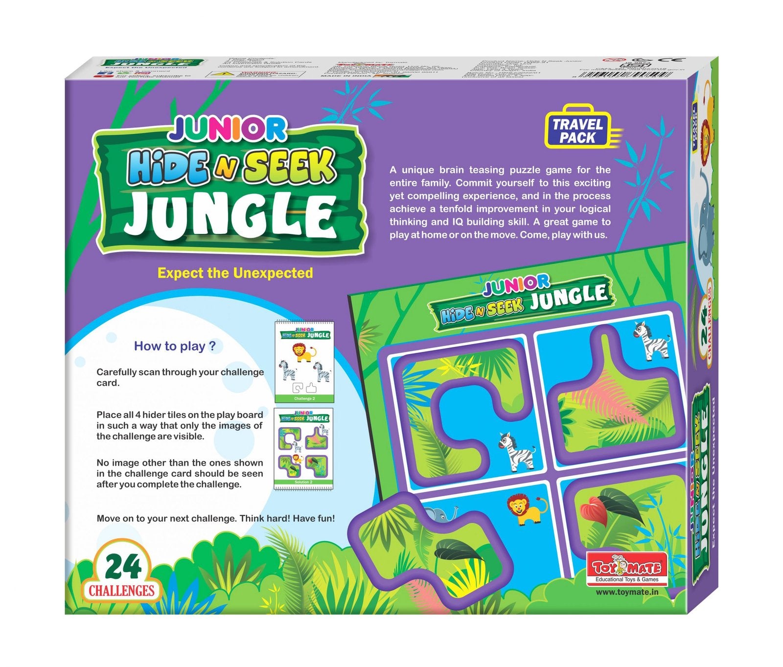 Hide N Seek Jungle Junior - New Launch