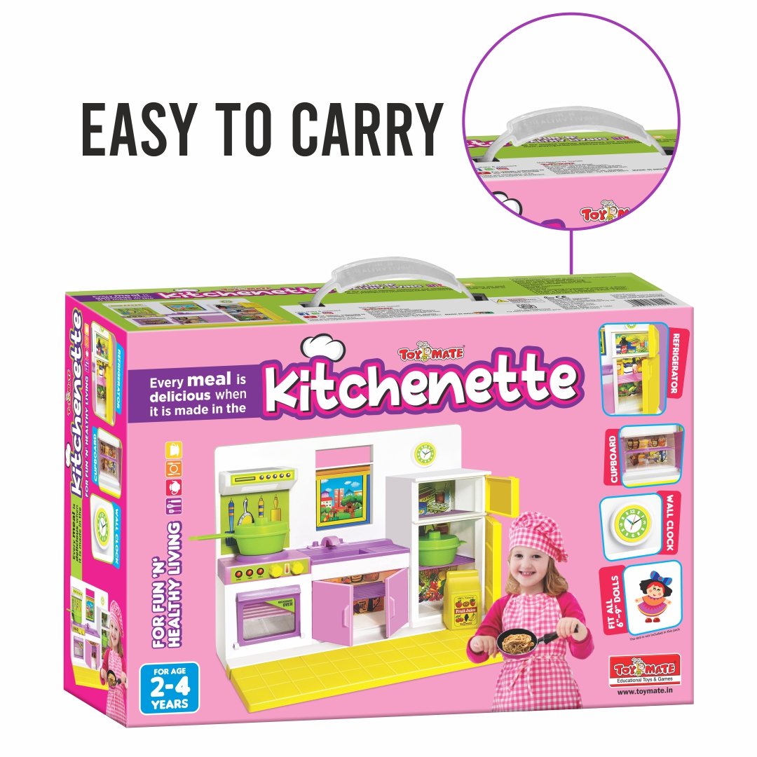Kitchenette – Deluxe Pretend Play Kitchen Set for Kids (Ages 2–4 Years)