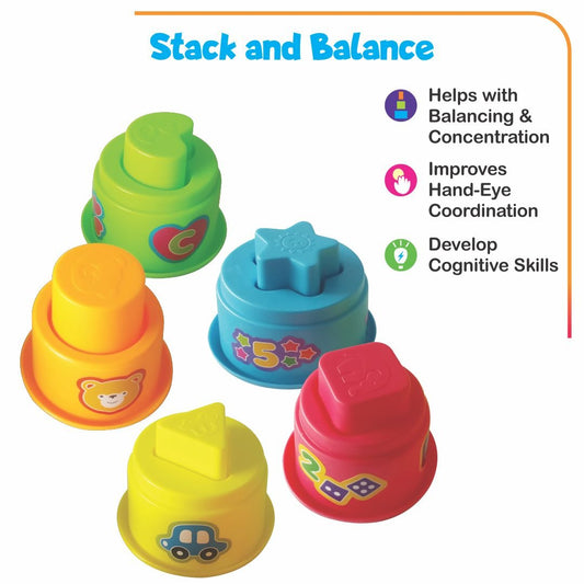 Play N Grow - A 5-in-1 Toddlers Learning Activity Gift Set For 12 Months And Above