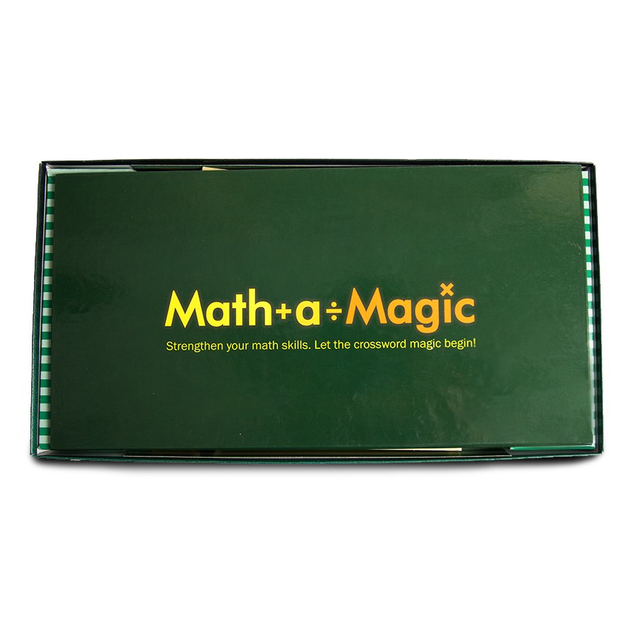 Math-a-Magic – Educational Math Crossword Board Game (Ages 8+)