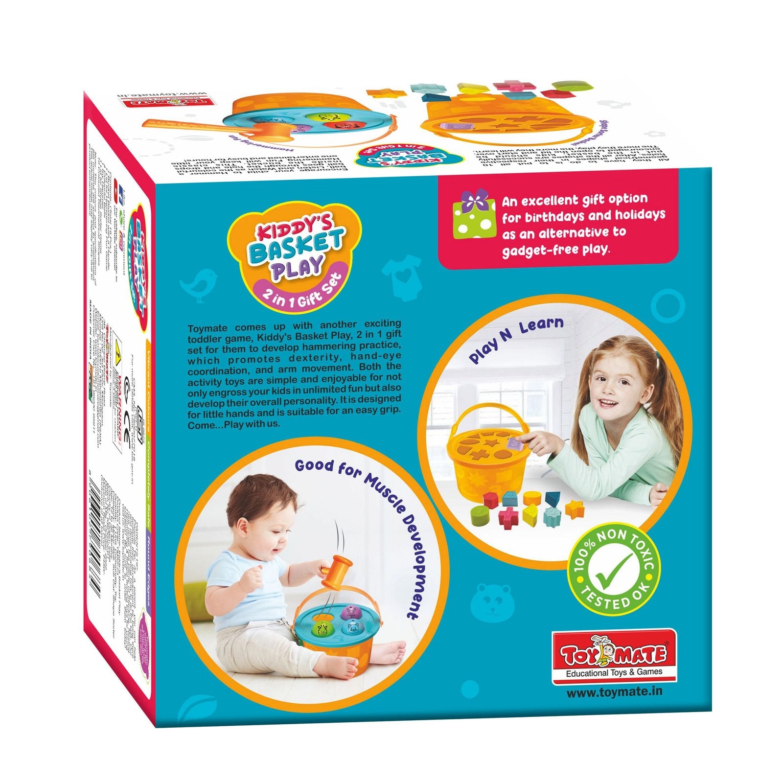 Kiddy’s Basket Play – 2-in-1 Educational Gift Set for Toddlers (12–36 Months)