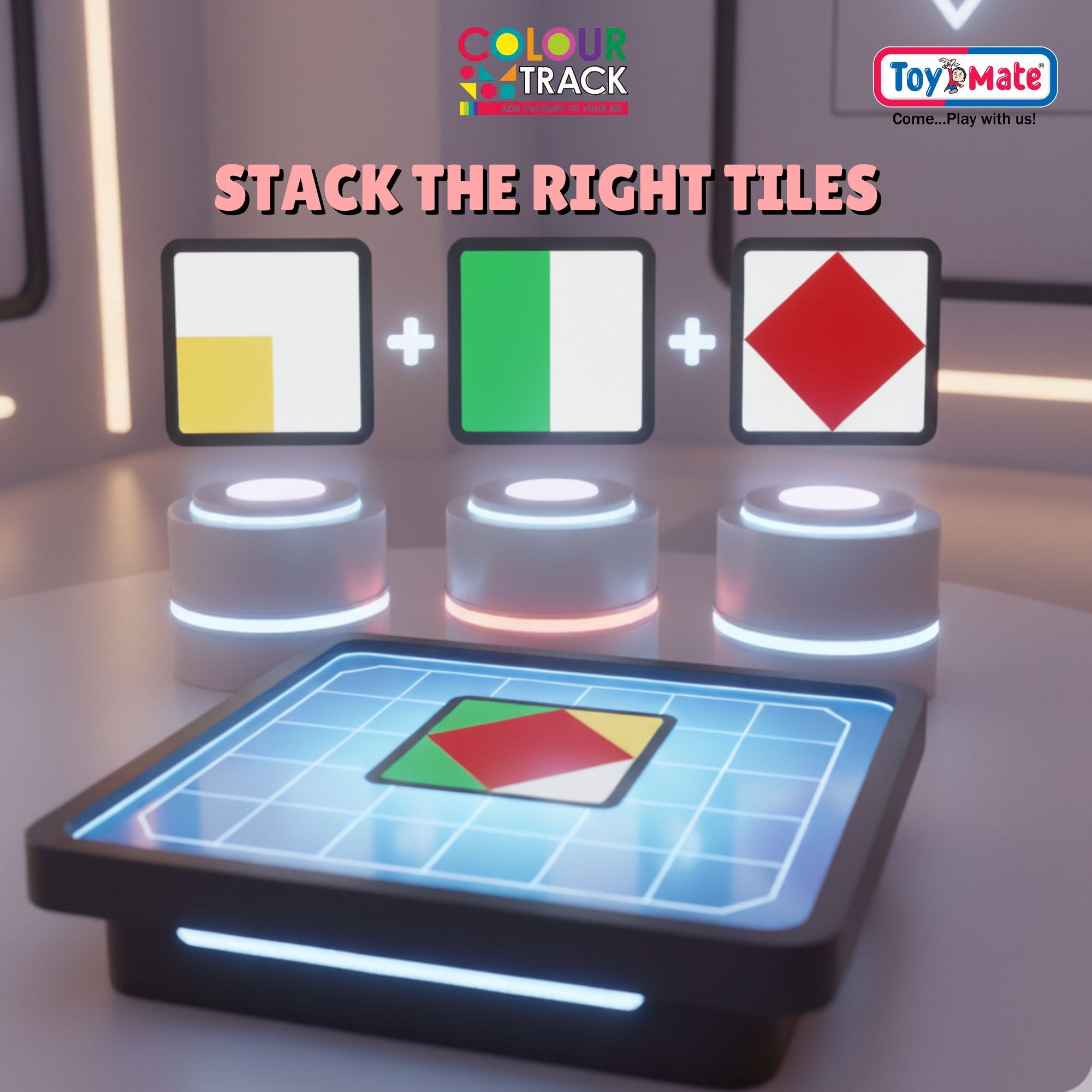 Colour Track – Educational Puzzle Game for Kids (Age 4-8) | 120 Challenges | Develops IQ, Logic & Spatial Skills