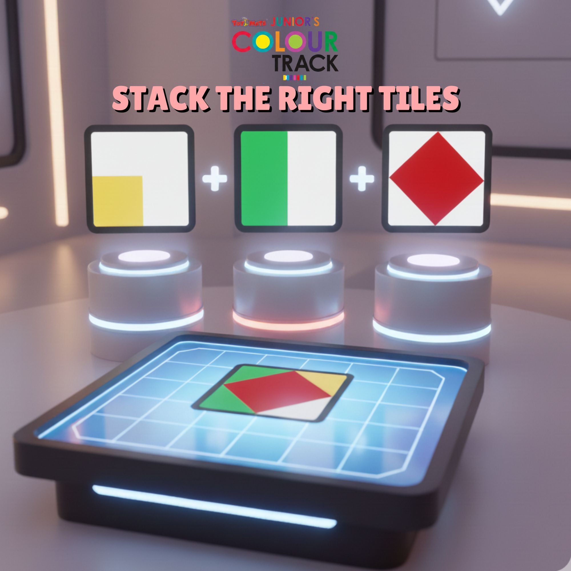 Colour Track Junior– 60 IQ Building Challenges for Kids (Ages 4+)