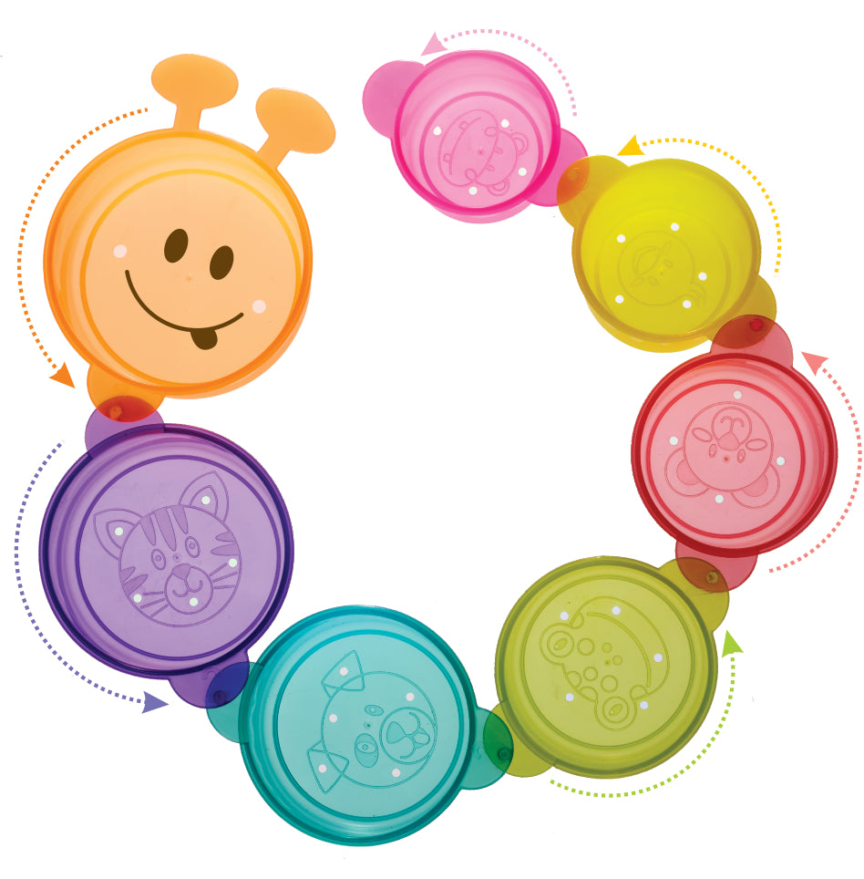 My Little Star –A 4 in 1 Gift Set with Bath Toys, Stacking Cups & Sorting Blocks for Toddlers For Ages 12 Months+