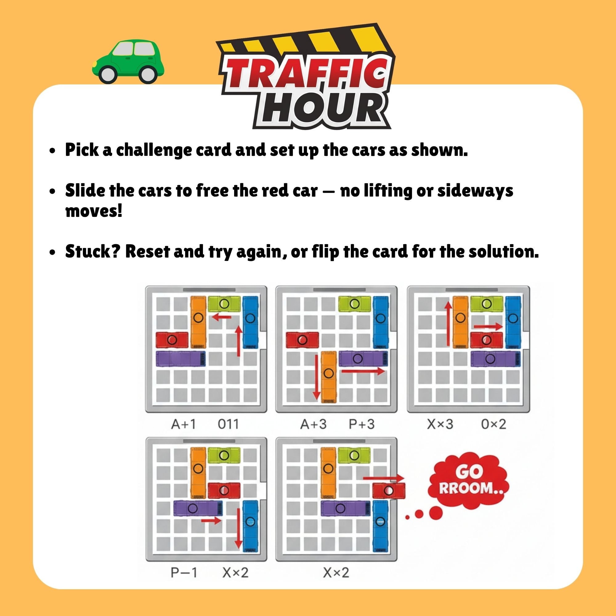 Traffic Hour™ – Escape the Rush | Logical Puzzle Game for Kids & Adults