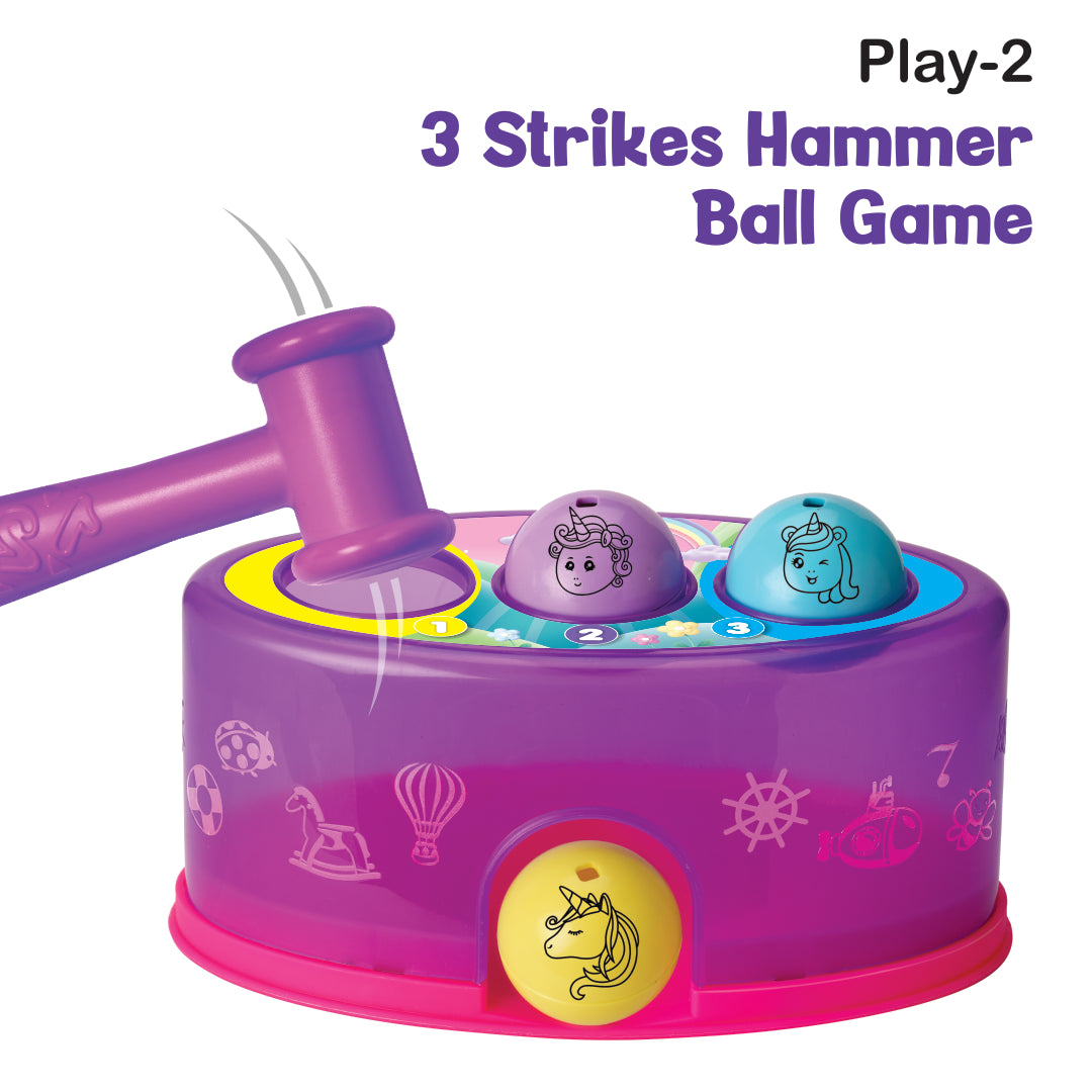 Unicorn Play Time – 24 Pcs Educational Toy Gift Set for Toddlers (12–36 Months)