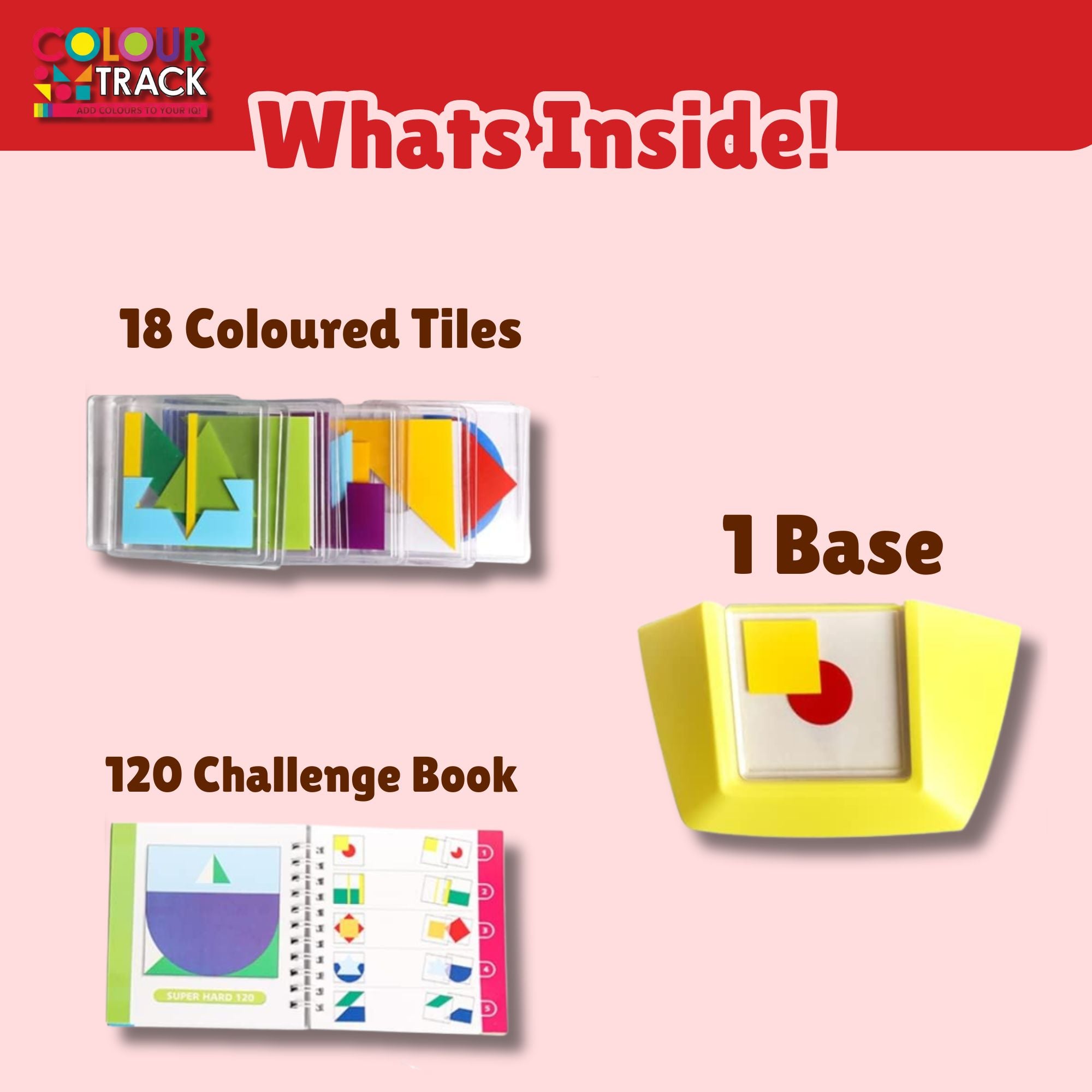 Colour Track – Educational Puzzle Game for Kids (Age 4-8) | 120 Challenges | Develops IQ, Logic & Spatial Skills