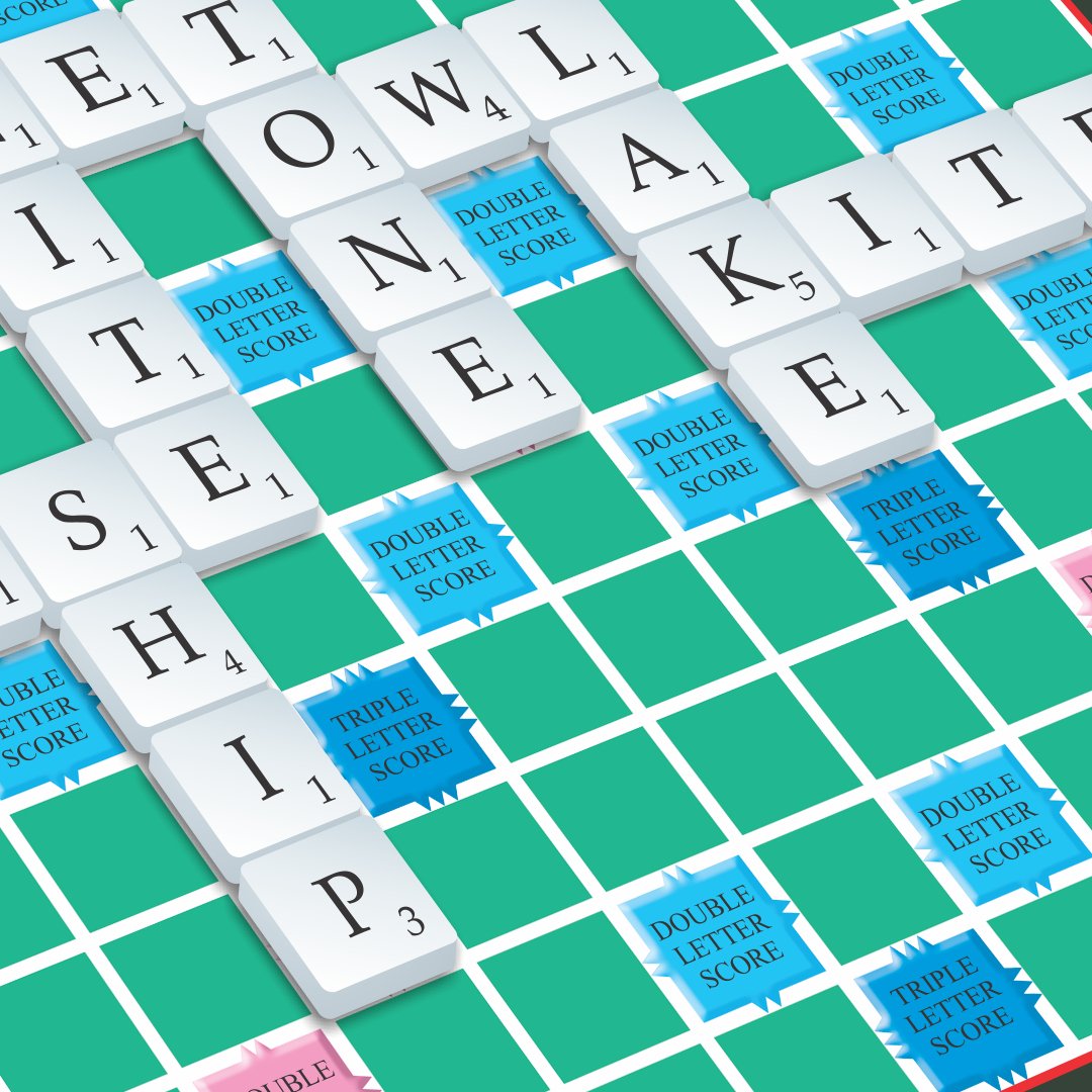 Crossword Family Board Indoor Games for Kids & Adults-A Complete Family Game