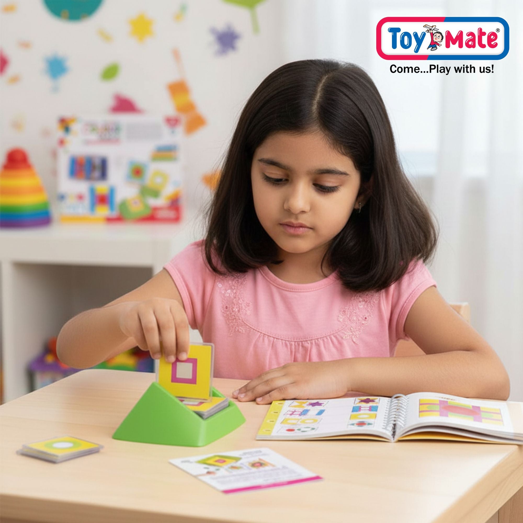 Colour Track Junior– 60 IQ Building Challenges for Kids (Ages 4+)