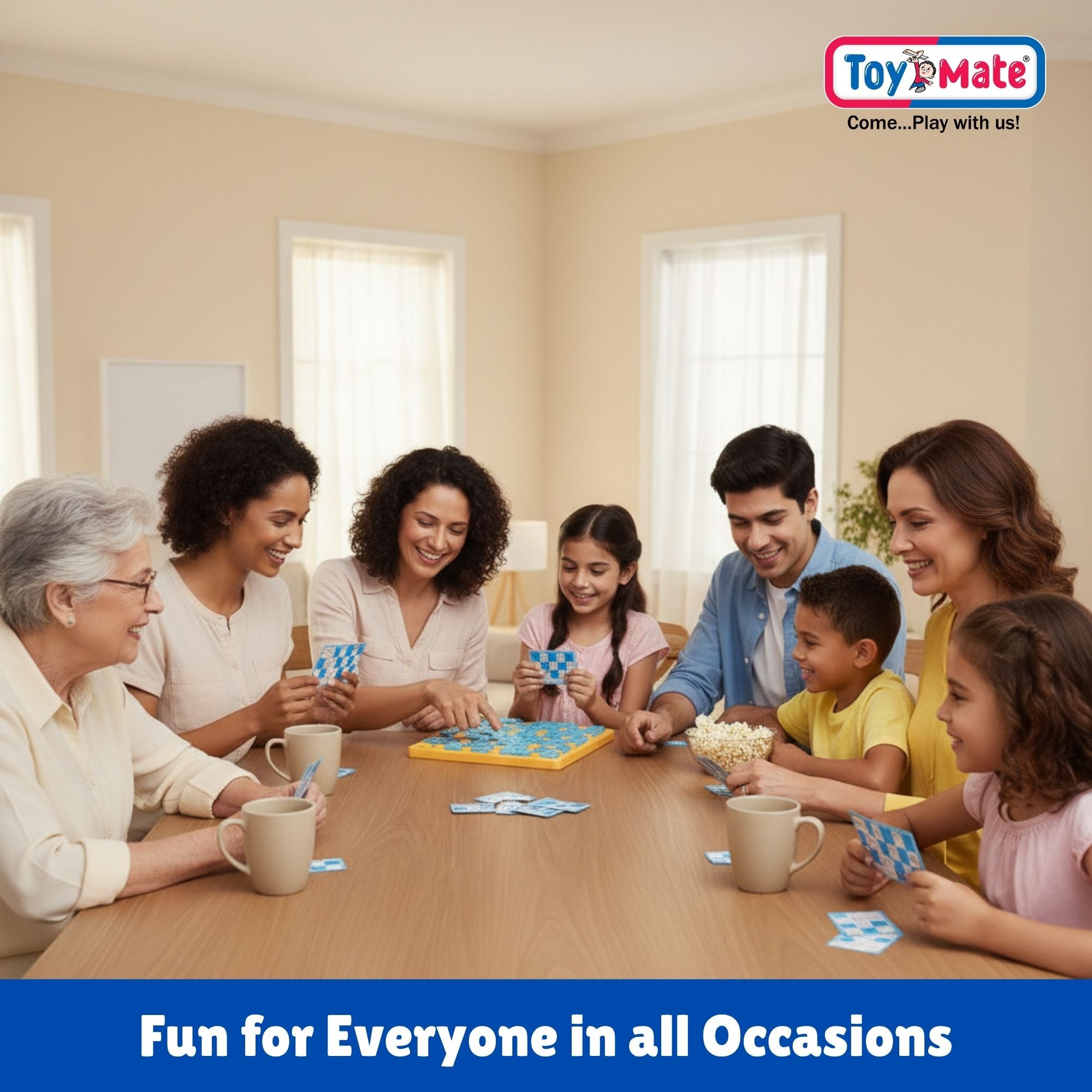 Housie 24 Reusable Cards | Classic Tambola Set for Family Fun (Ages 5+)