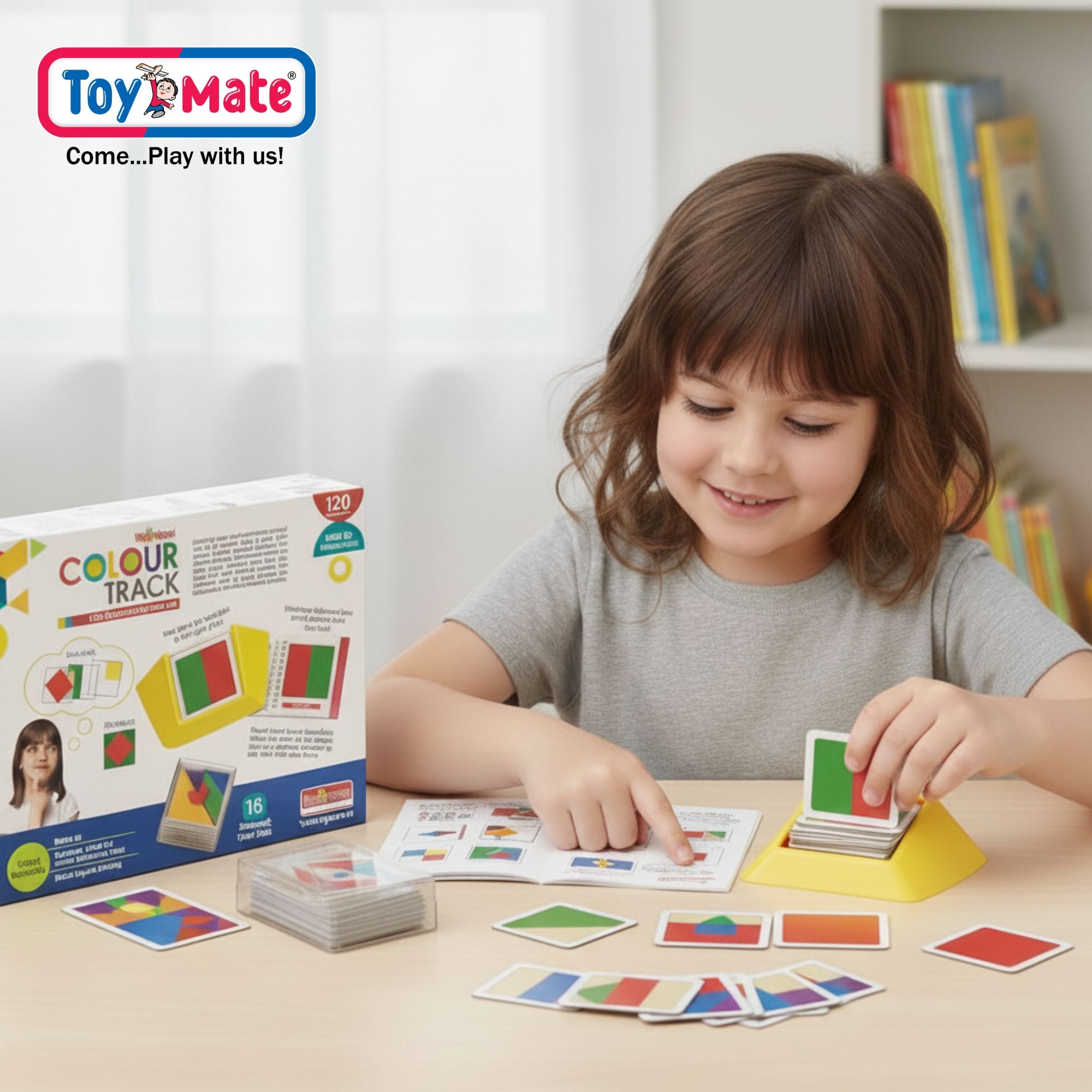 Colour Track – Educational Puzzle Game for Kids (Age 4-8) | 120 Challenges | Develops IQ, Logic & Spatial Skills