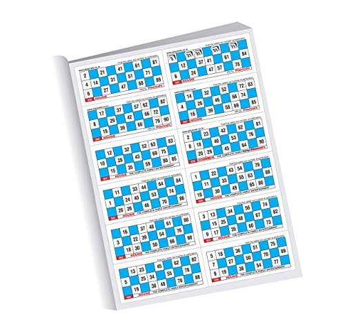 Housie 384 Tickets Booklet – No Pens, Pencils or Pins Required!