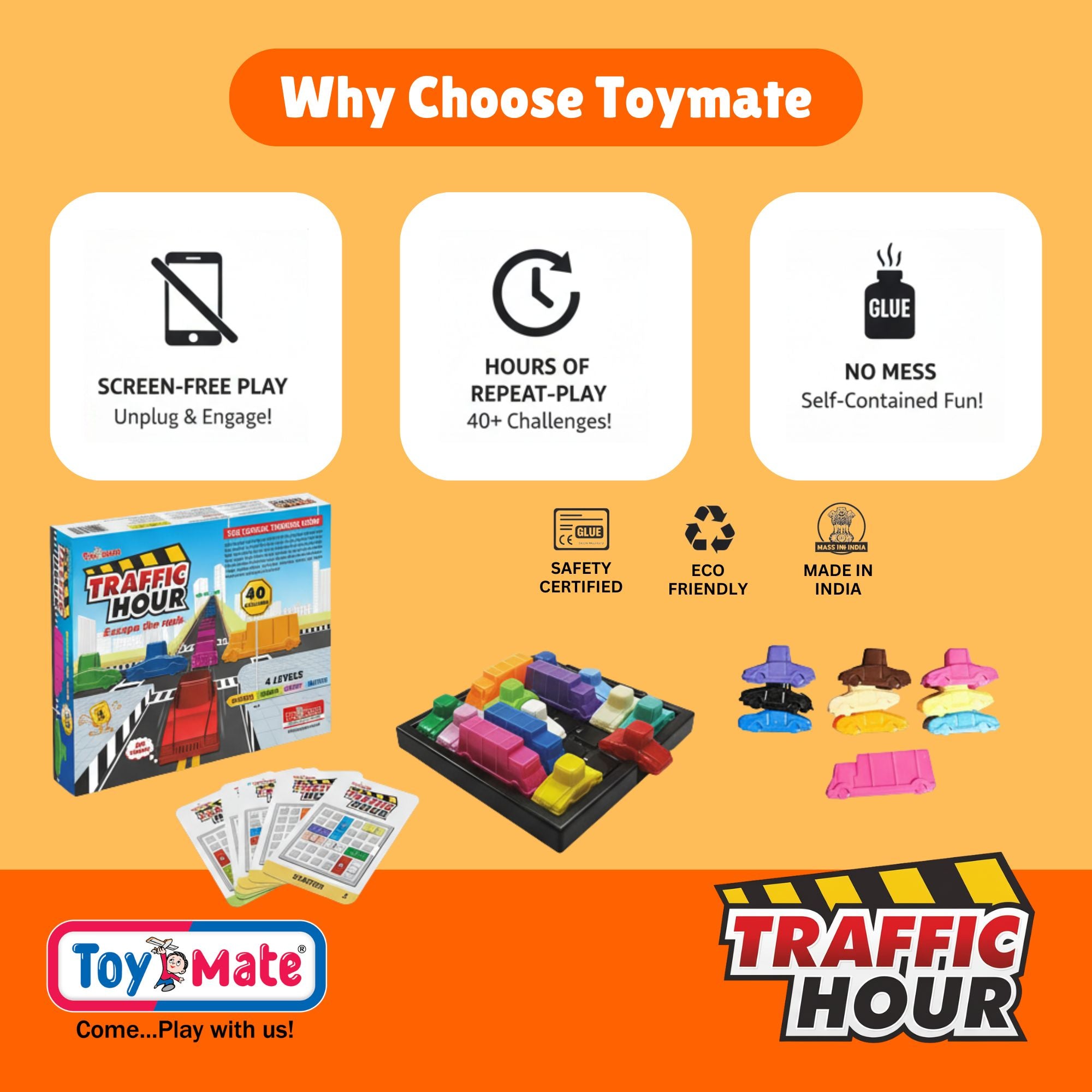 Traffic Hour™ – Escape the Rush | Logical Puzzle Game for Kids & Adults