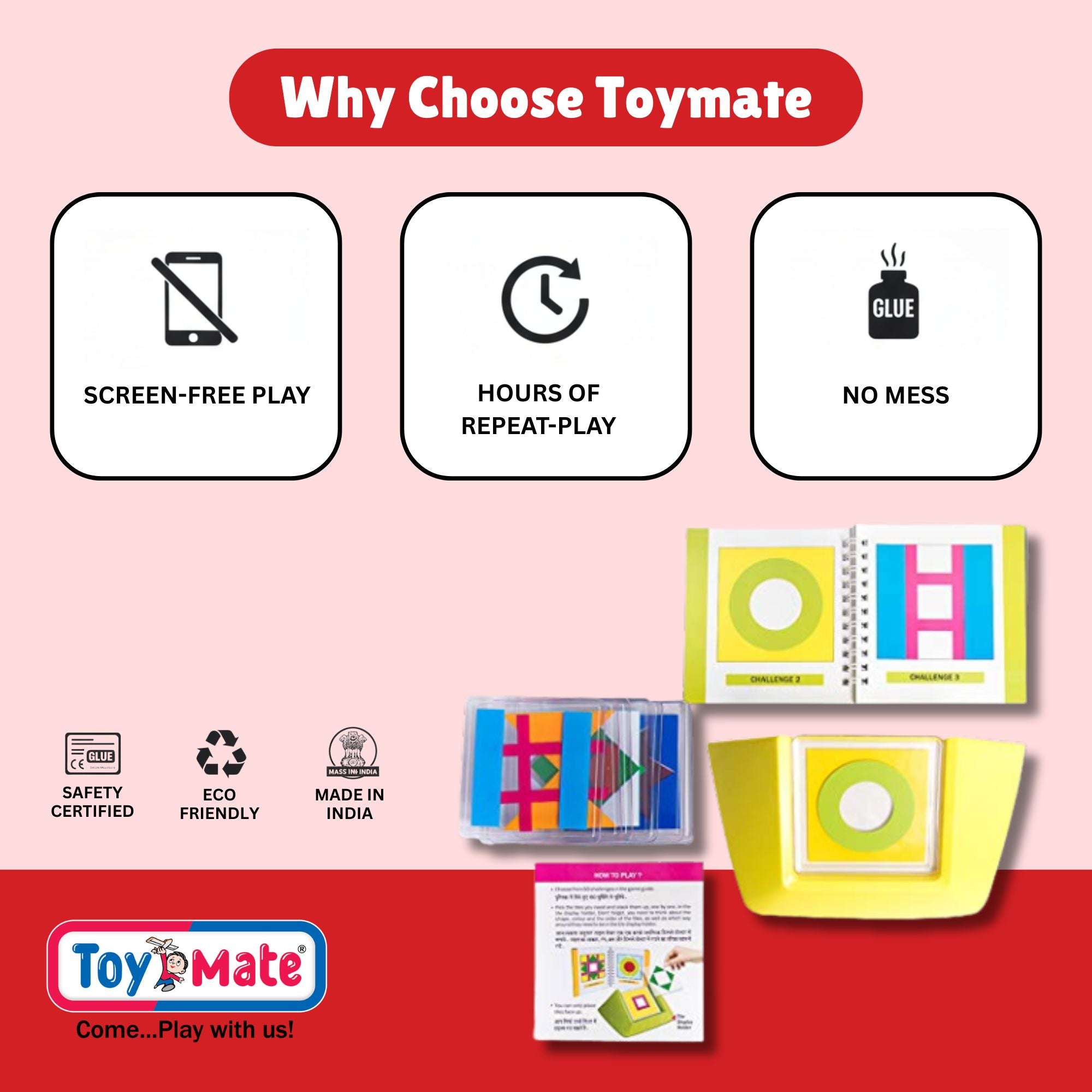 Colour Track Junior– 60 IQ Building Challenges for Kids (Ages 4+)