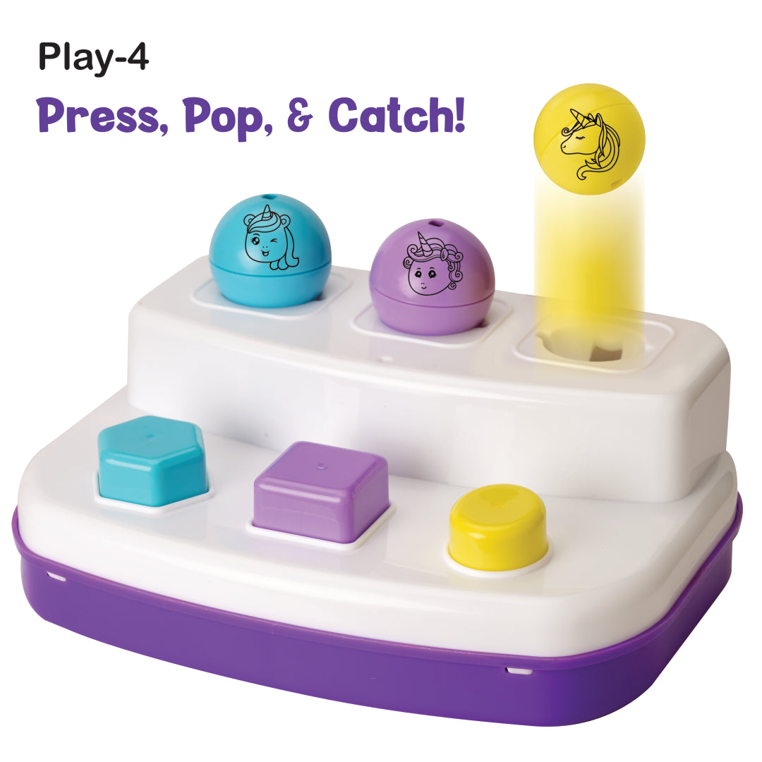 Unicorn Play Time – 24 Pcs Educational Toy Gift Set for Toddlers (12–36 Months)