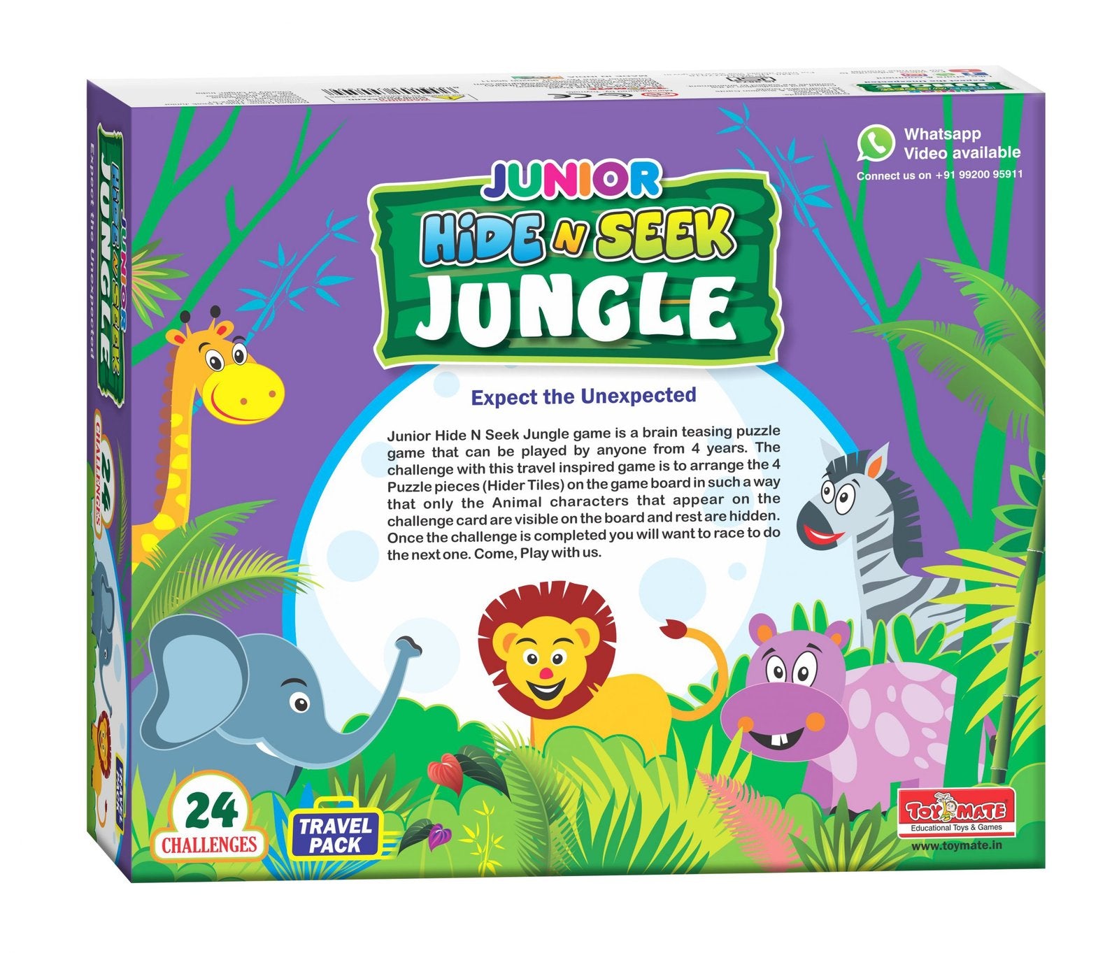 Hide N Seek Jungle Junior - New Launch