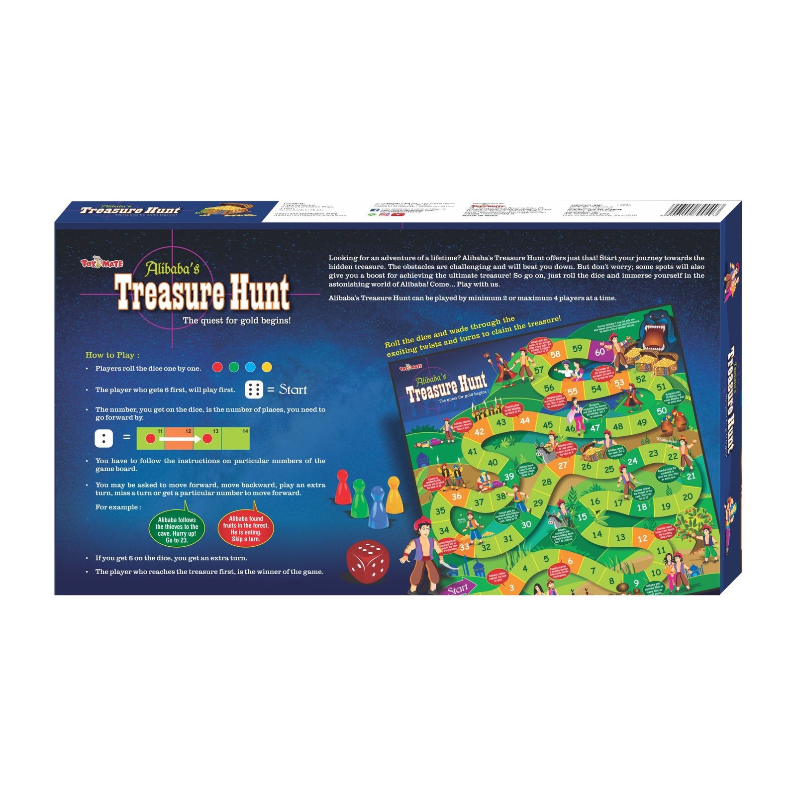 Alibaba's Treasure Hunt – The Ultimate Family Adventure Board Game!