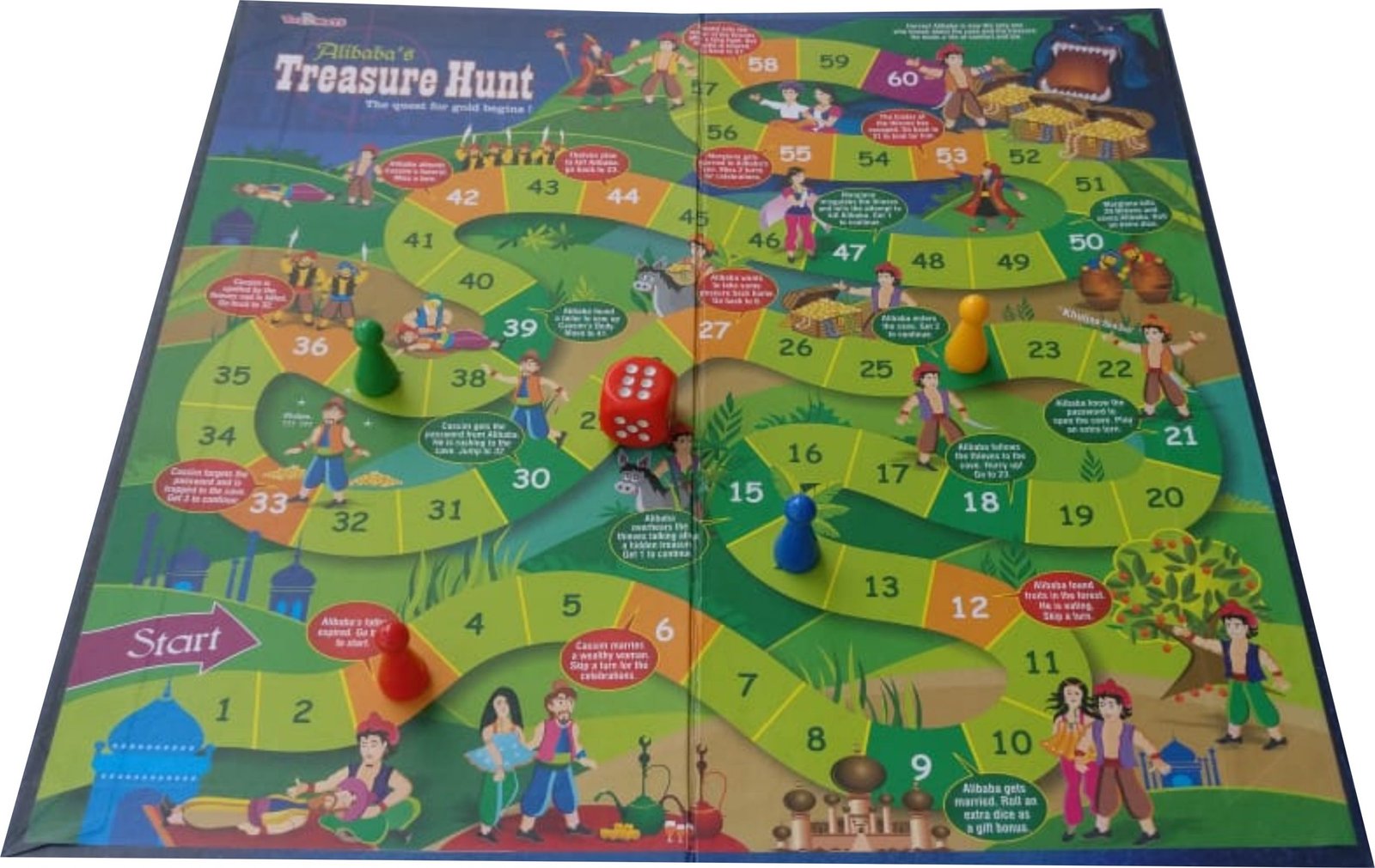 Alibaba's Treasure Hunt – The Ultimate Family Adventure Board Game!