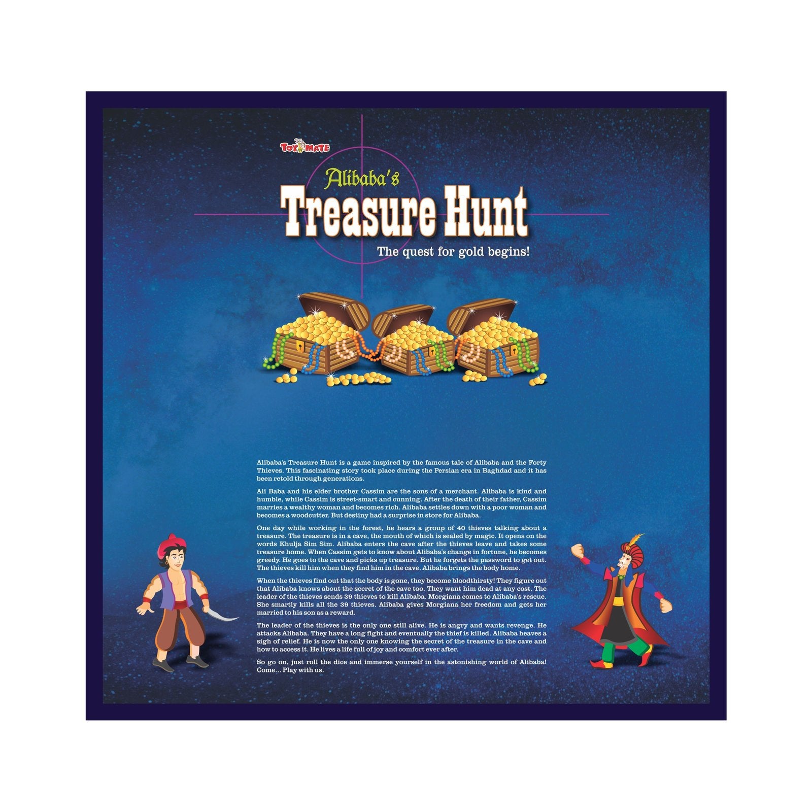 Alibaba's Treasure Hunt – The Ultimate Family Adventure Board Game!