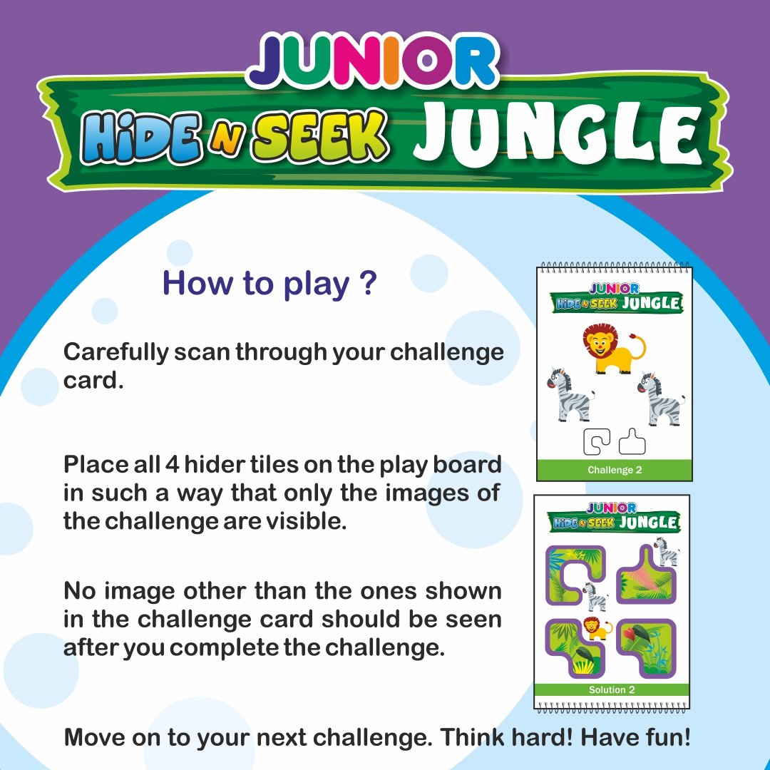 Hide N Seek Jungle Junior - New Launch