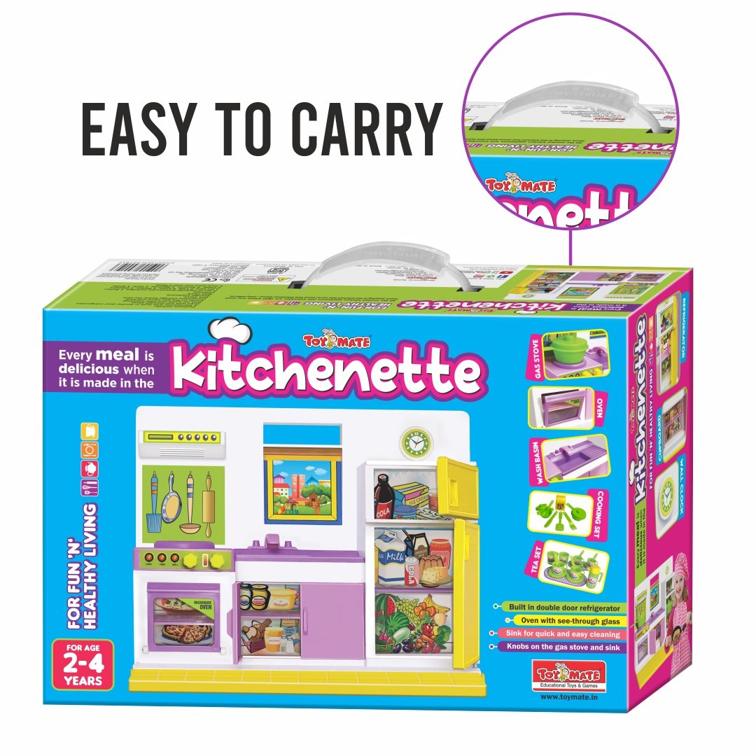 Kitchenette – Deluxe Pretend Play Kitchen Set for Kids (Ages 2–4 Years)