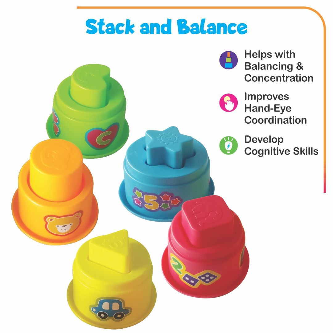 Play N Grow - A 5-in-1 Toddlers Learning Activity Gift Set For 12 Months And Above