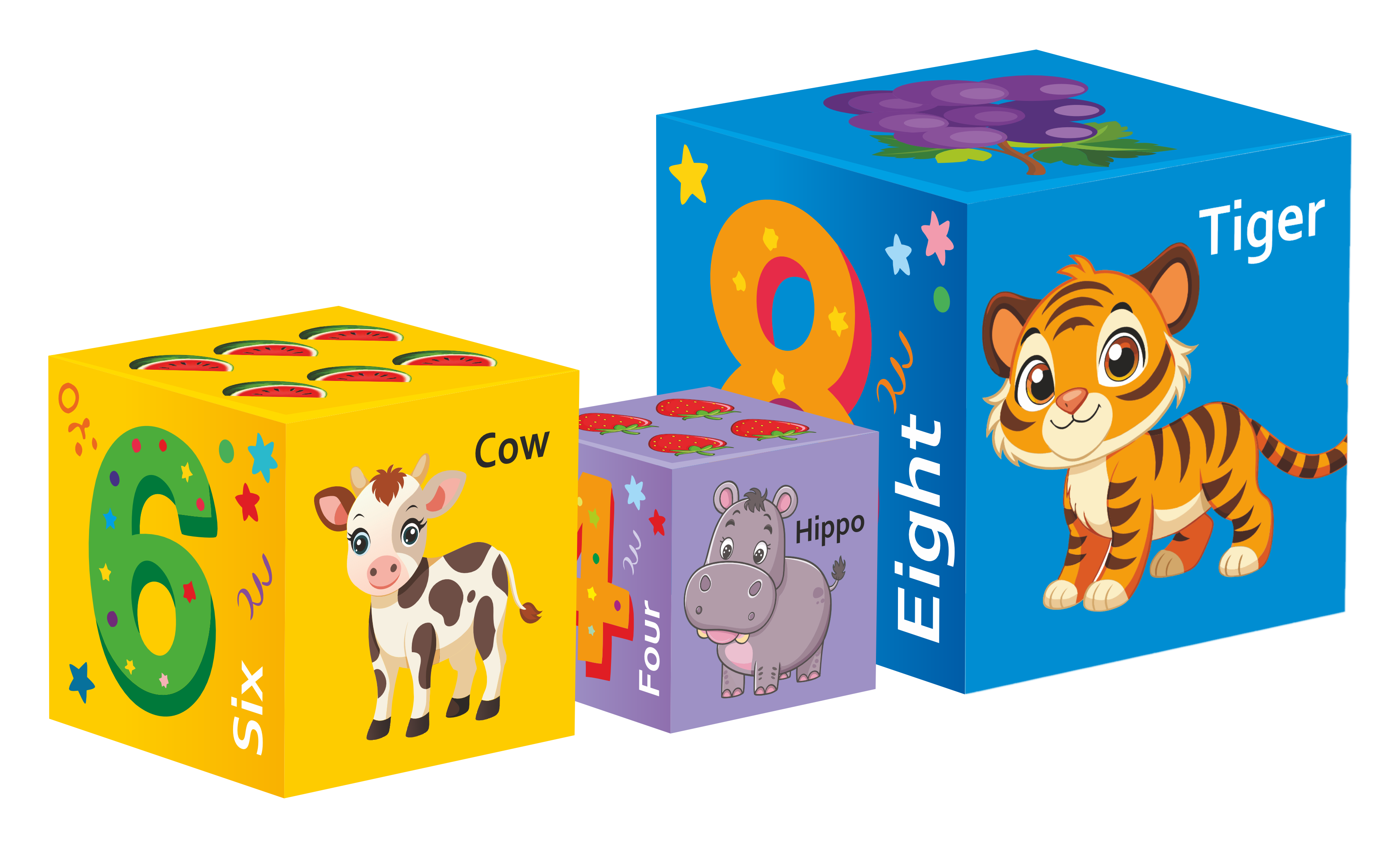 Stack O Fun – Educational Stacking Blocks for Kids | Learn Numbers, Alphabets, Animals & More!