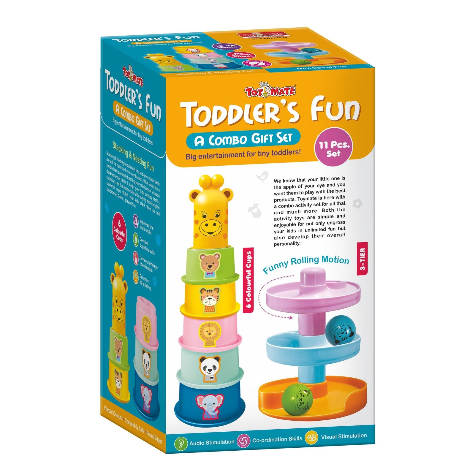 Toddler's Fun - A 2 in 1 Combo Gift Set