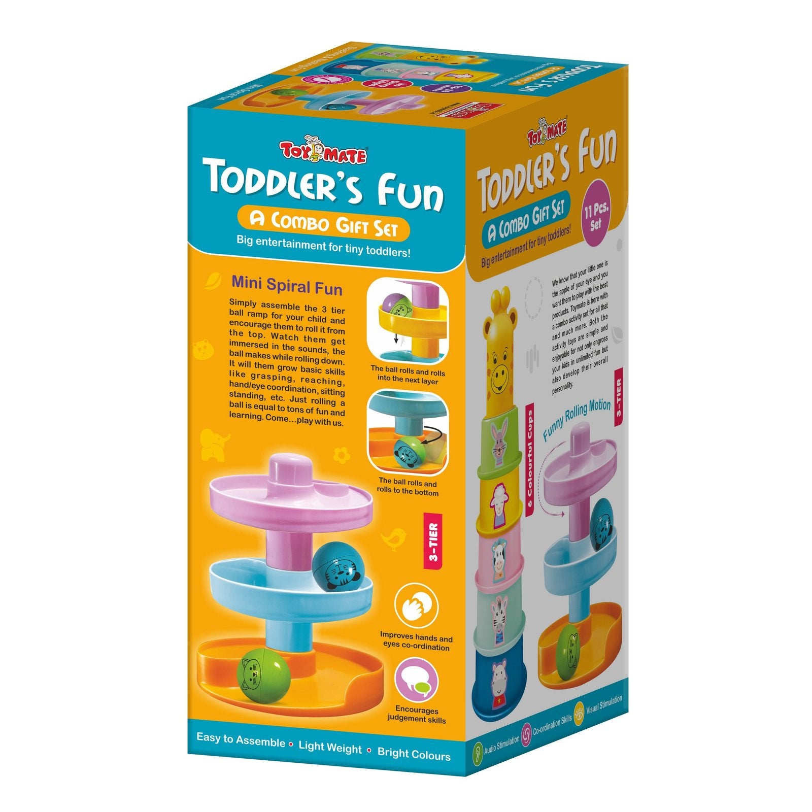 Toddler's Fun - A 2 in 1 Combo Gift Set