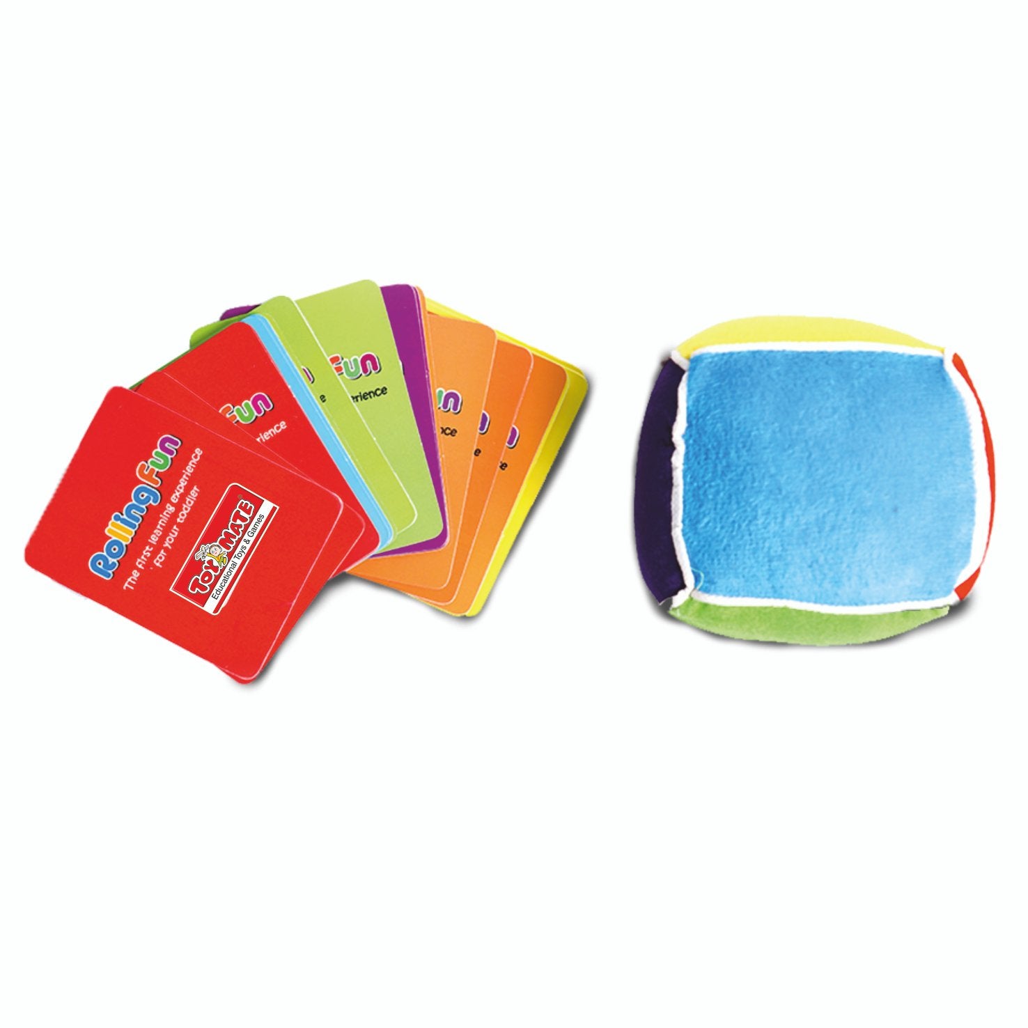 Rolling Fun – The Ultimate Learning Cube & Activity Cards Set for Toddlers 48 Cards | 6 Color Categories