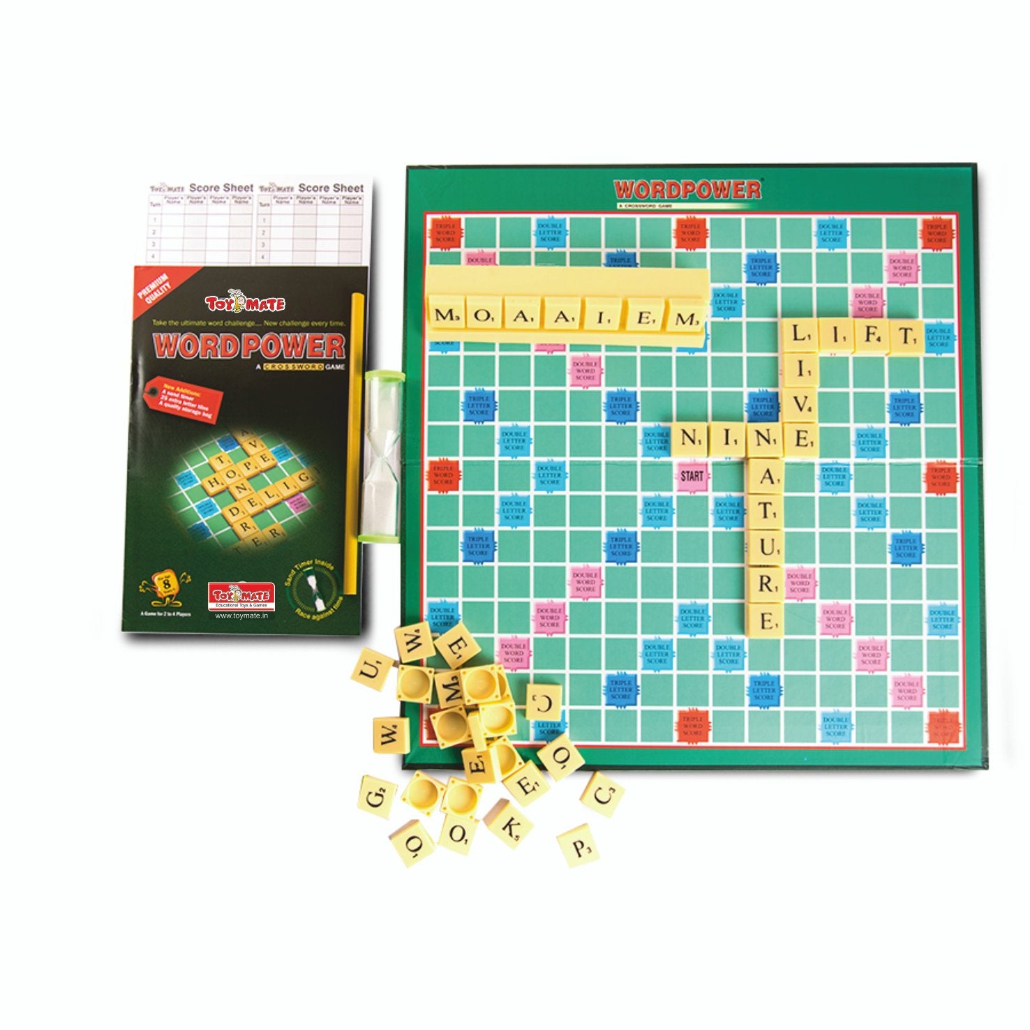 Premium WordPower – A Crossword Board Game for Family Fun & Learning