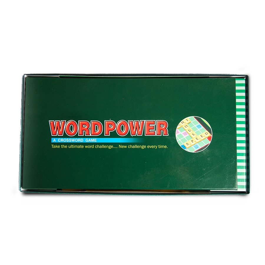 Wordpower – Educational Crossword Board Game for Kids & Family Fun | Ages 8+