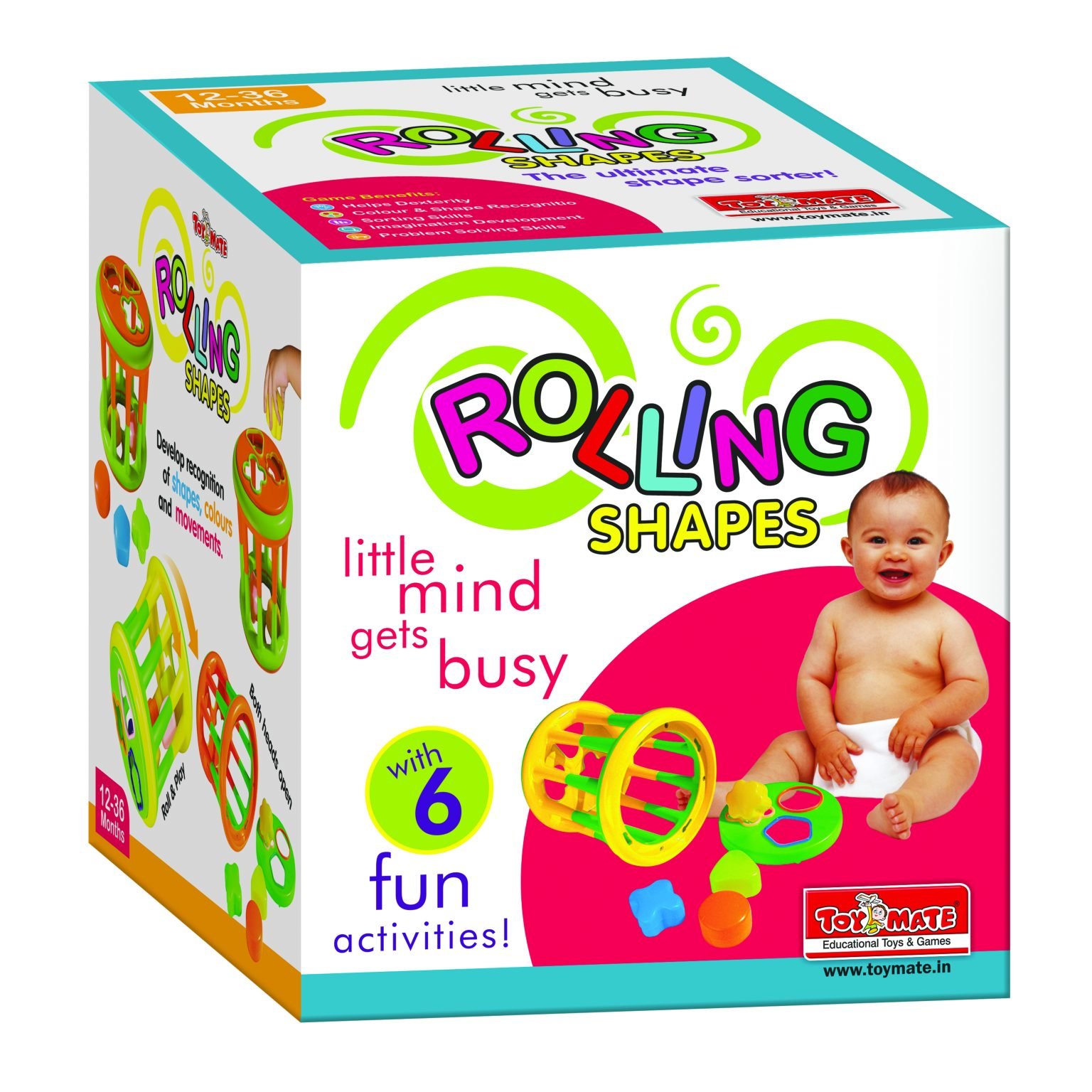 Rolling Shapes (The Ultimate Shape Sorter) – New Launch - Toymate